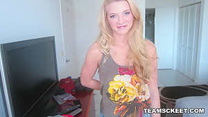 Horny pornstar Addison Avery in Incredible Blonde, Blowjob adult movie