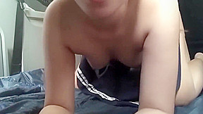Horny student 18+ Has Moaning Orgasm And Wants Creampie