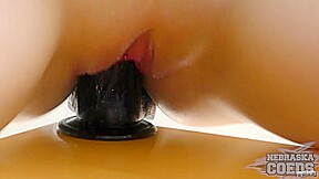 Hot 18yo Blonde Kapri Dildo Challenge Will It Fit
