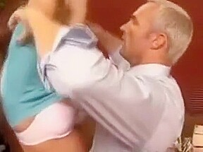 Hot Busty teen 18+ Fucks Her Teacher For Grade