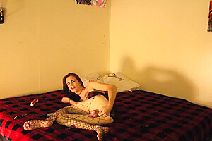 Hot Trans Girl Does Dp With Toys