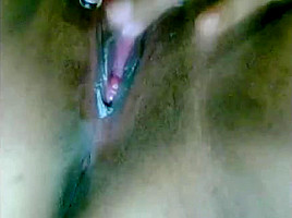 Hot bbw asian plays with her pussy