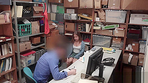 Hot big tits petite teen 18+ banged by a corrupt policeman