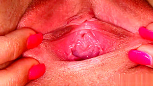 Hot czech cutie opens up her tight slit to the special