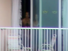 Hotel neighbour balcony guy 2