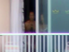 Hotel neighbour balcony guy 2