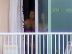 Hotel neighbour balcony guy 2
