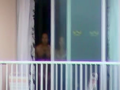Hotel neighbour balcony guy 2