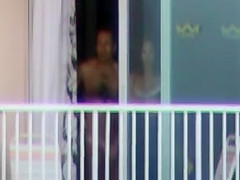 Hotel neighbour balcony guy 2