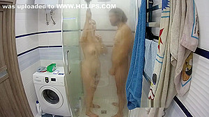 Hottest Amateur 19yo teen 18+ Couple Fun In The Shower On Webcam