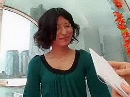Hottest Japanese chick in Amazing Casting, Interview JAV movie