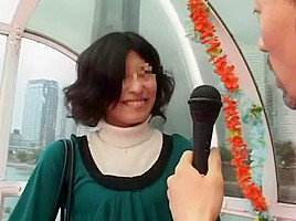 Hottest Japanese chick in Amazing Casting, Interview JAV movie