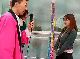 Hottest Japanese chick in Amazing Casting, Interview JAV movie