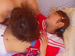 Hottest Japanese girl Ryo Hoshi in Amazing Girlfriend, Fingering JAV clip