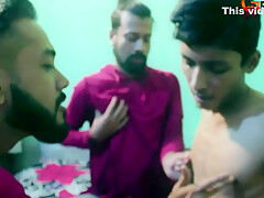 Hottest Threesome Gay Sex