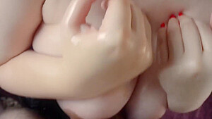 Huge Oiled Tits Teasing Titfuck Cum On Tits Closeup