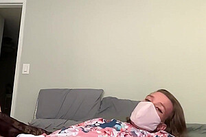 Hung Femboy Moans While Plugged Rides Toy And Tastes Cum To Celebrate Pride