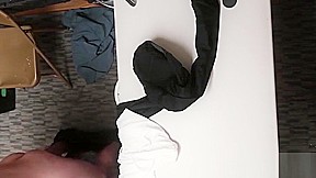 Hung white jock demolishes ass hole of a skinny shoplifter