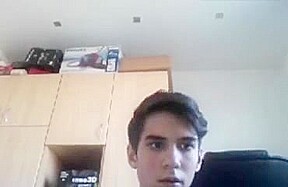 Hungarian Cute Boy Shows His Tight Ass Hole On Cam