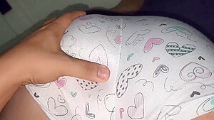 I Cant Take It Anymore And I Cum Inside My Little Neighbor