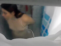 I Spy My Step Cousin While Taking A Shower Almost Discovered Me