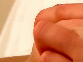 Ideal Teenie Is Gaping Spread Pussy In Close Range And Cummi
