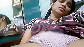 Indian Bank Employee Fingering Selfie - 6