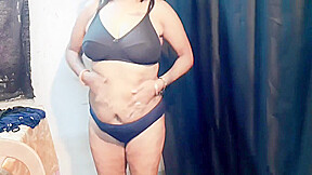 Indian Housewife Sexy Show 9
