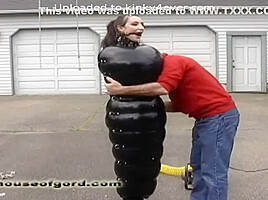 Inflated And Exercised In Rubber