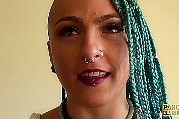 Inked subslut Orion Starr tormented before intense hammering