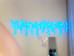 Intense orgasm by ohmibod and dildo
