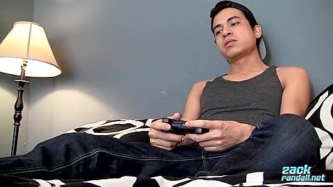 Isaac Strokes His Big Uncut One - Isaac Yale