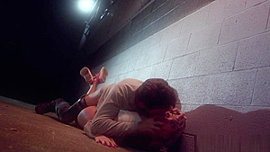 James Deen Punishes Dahlia Sky in Back Alley Anal Fuck