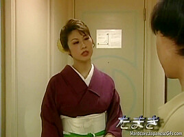 Japanese Babe with kimuno Blowjob and Fucking Hardcore