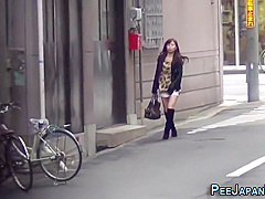 Japanese Bitches Pissing