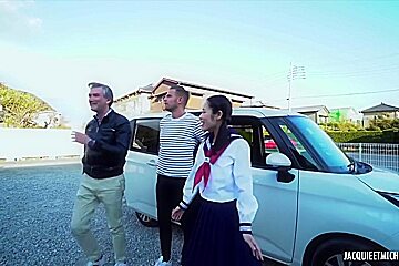 Japanese Fucks A French Stick