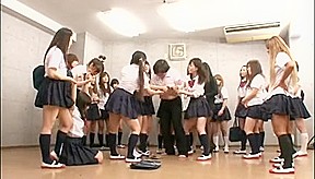 Japanese Large Group Thong On Fuck