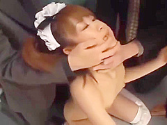 Japanese Maid cleans up