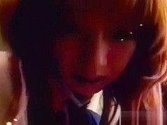 Japanese Pink Panty Handjob