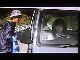 Japanese Wife sex with hitch hiker