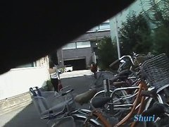 Japanese sharking of a pale skinny girl with nice titties porno