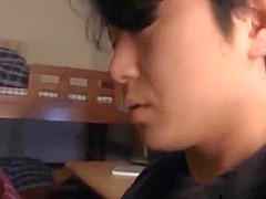 Japanese stunner showing nipples in this video
