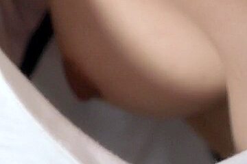 Japanese teen 18+ amateur downblouse nip slip