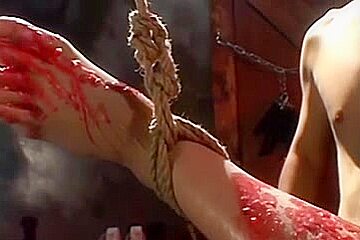 Japanese torture with ropes and hardcore fuck