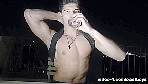 Jared in Prague - One Night muscles - EastBoys
