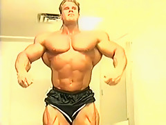 Jay Cutler gym posing