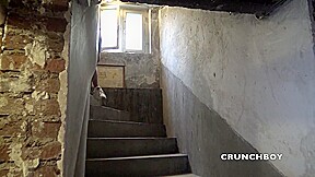 Jess Fucked Raw By Straight Ebony Dude In Basement - CrunchFrenchBareback