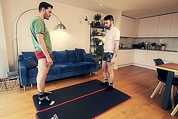 Jock Stepson Gets Full Physical From His Stepdad The Team Coach