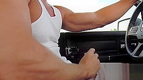 Johnny Sins Solo: Jerking and Driving