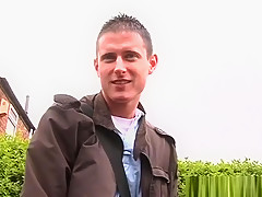 Justin Baber is ready for some hardcore anal action